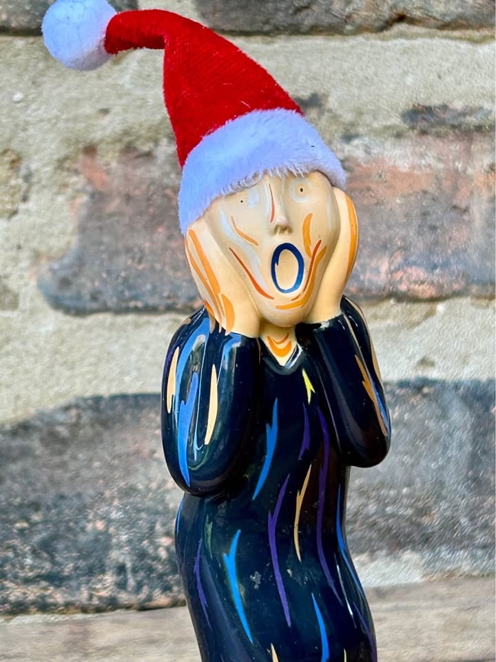 The Christmas Scream Edward Munch inspired Christmas Holiday dec - photo 3