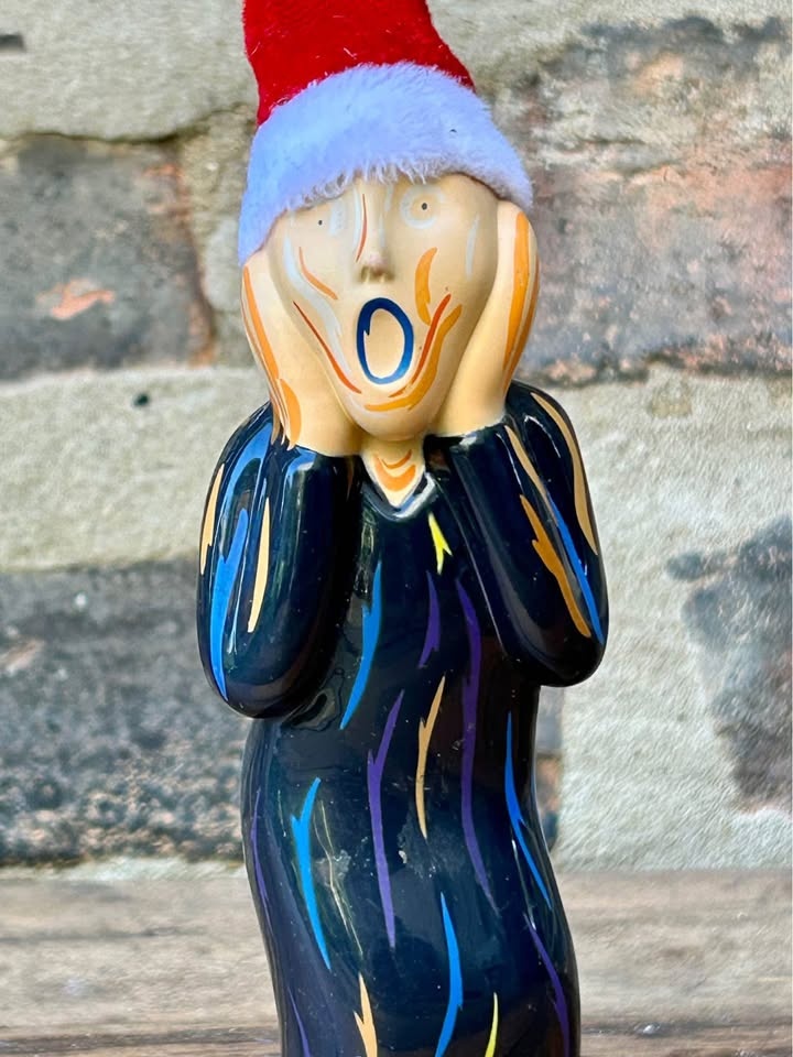 The Christmas Scream Edward Munch inspired Christmas Holiday dec - photo 4
