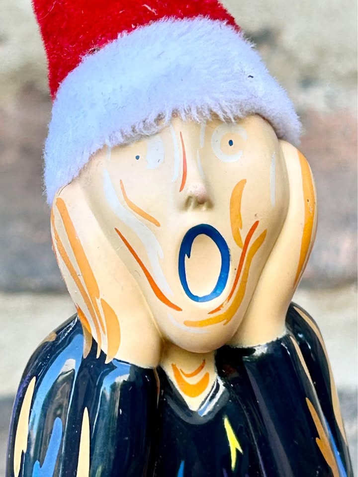 The Christmas Scream Edward Munch inspired Christmas Holiday dec - photo 5