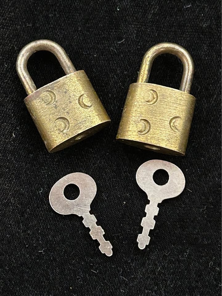 2 SLAYMAKER VINTAGE WORKING HIGH QUALITY LOCKS WITH KEYS - photo 2