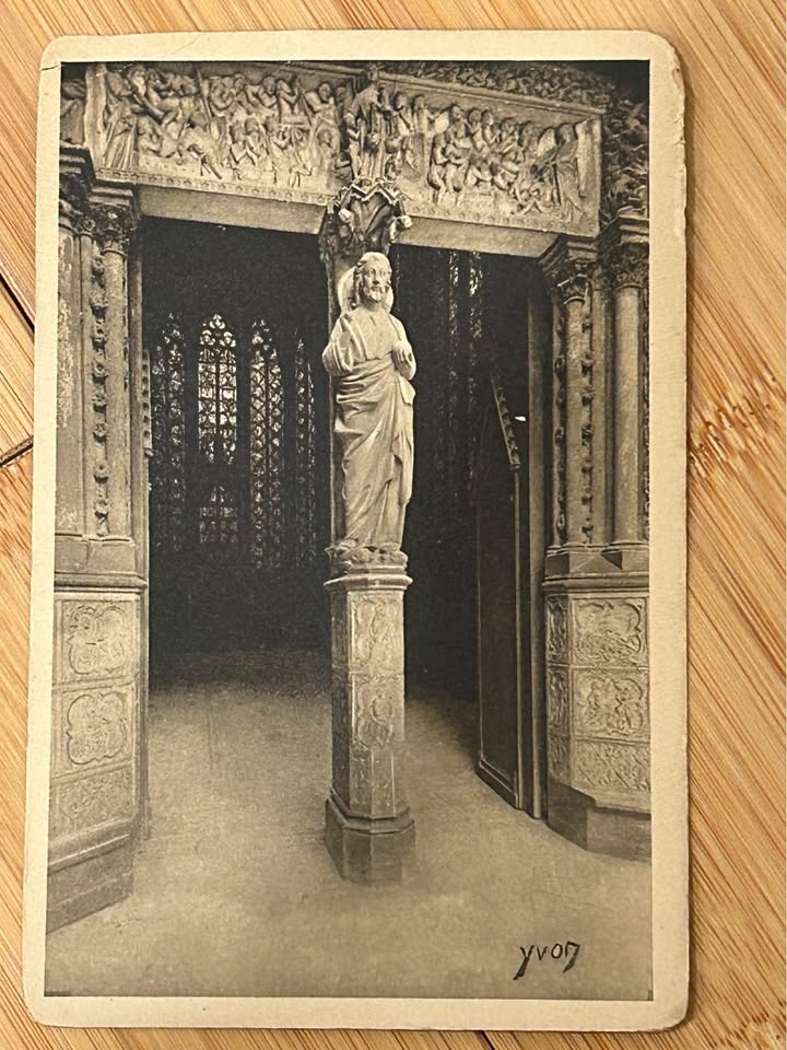 2 vintage postcards Paris France - photo 2