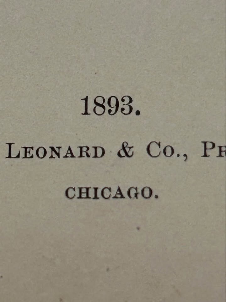 1893 Knights Templar Order of Service Booklet - photo 2