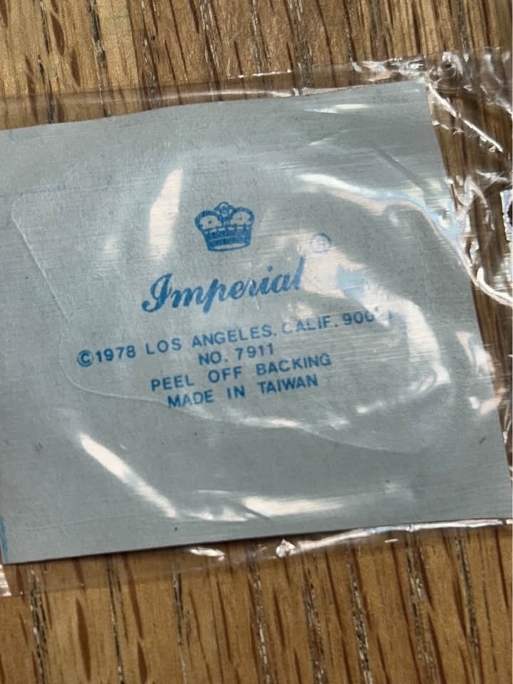 12 vintage puffy soft stickers 1977 - photo 5