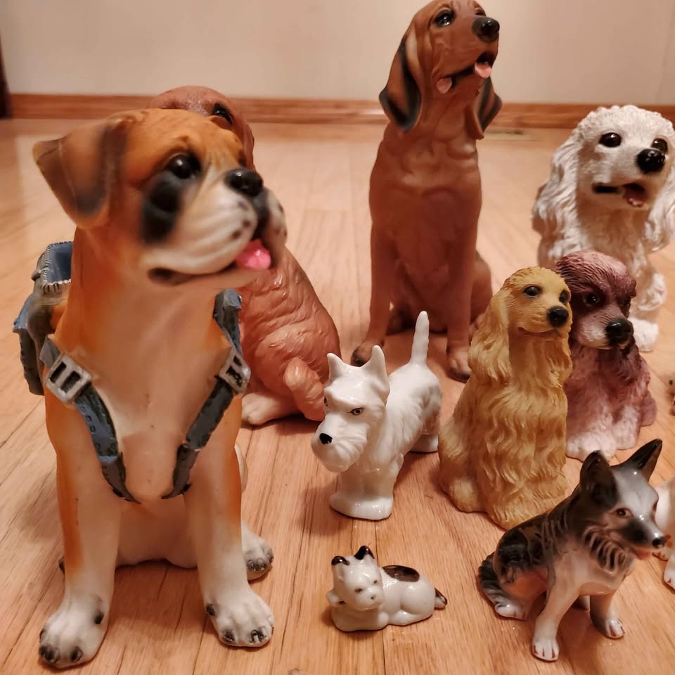 Dog Figurines Set, Puppies 🧡 - photo 2