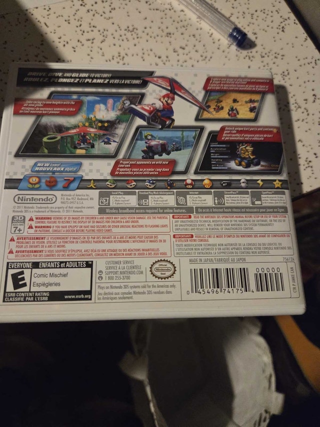 Mario Kart Racing Wheel Pro Deluxe with Mario Kart 7 - photo 5