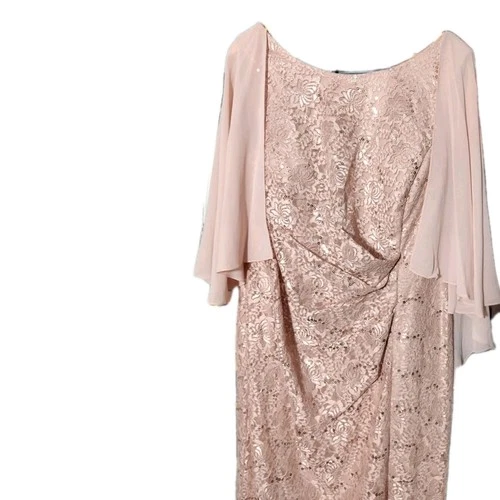 Oleg Cassini Women's Dress Pink 20W - photo 2