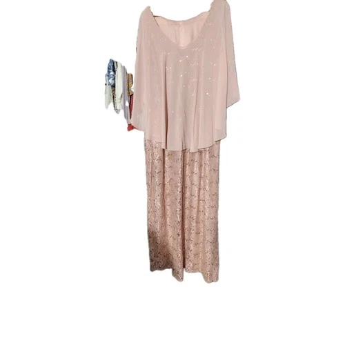 Oleg Cassini Women's Dress Pink 20W - photo 4