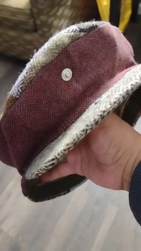 Hannah Hats Patchwork Wool Newsboy Cap Ireland Sz. 2XL - photo 2