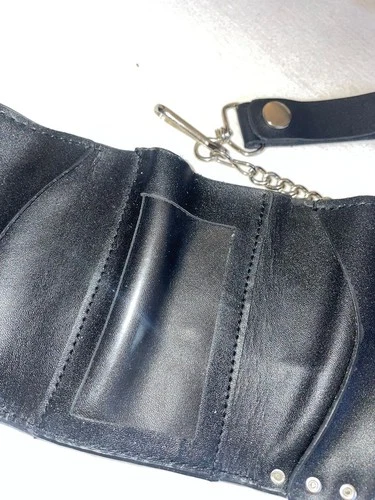 Live To Ride Genuine Leather Wallet Chain Fatboy Rider GIFT - photo 3