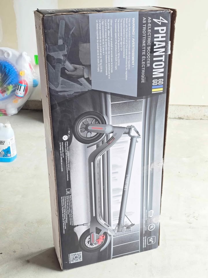 PHANTOM GO A8 Electric Scooter – Brand New in Box - photo 2