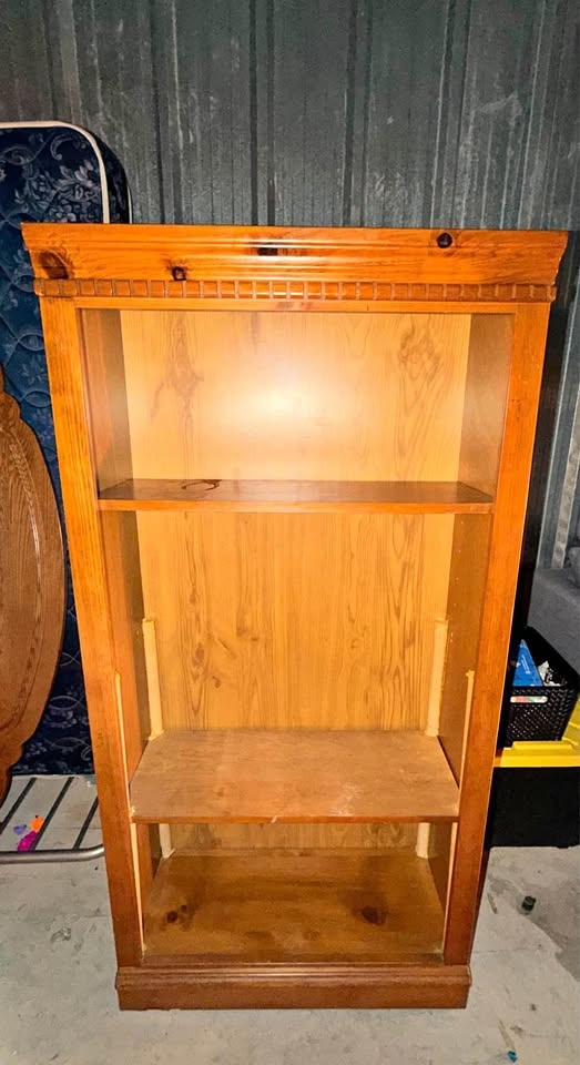 Moving Sale! 5-Shelf Wood Bookshelf - Great Condition - $30 OBO