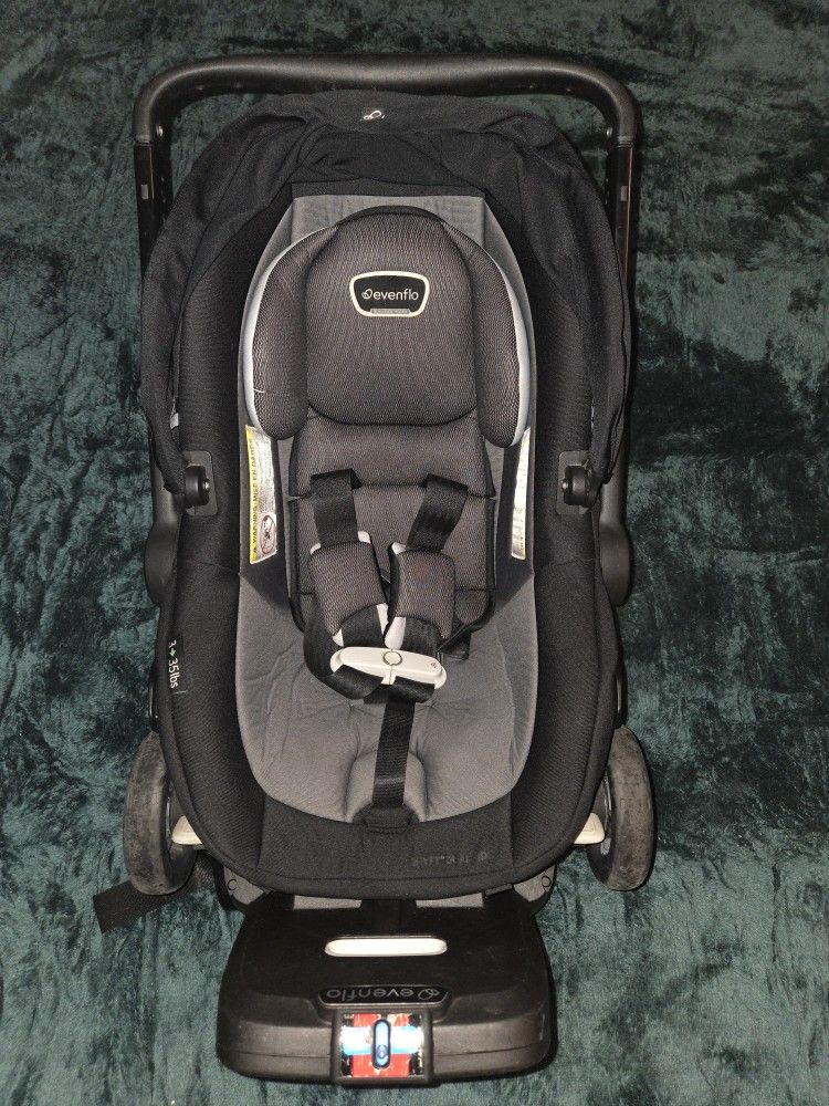 $140 OBO Evenflo Car Seat Stroller Combo - photo 3