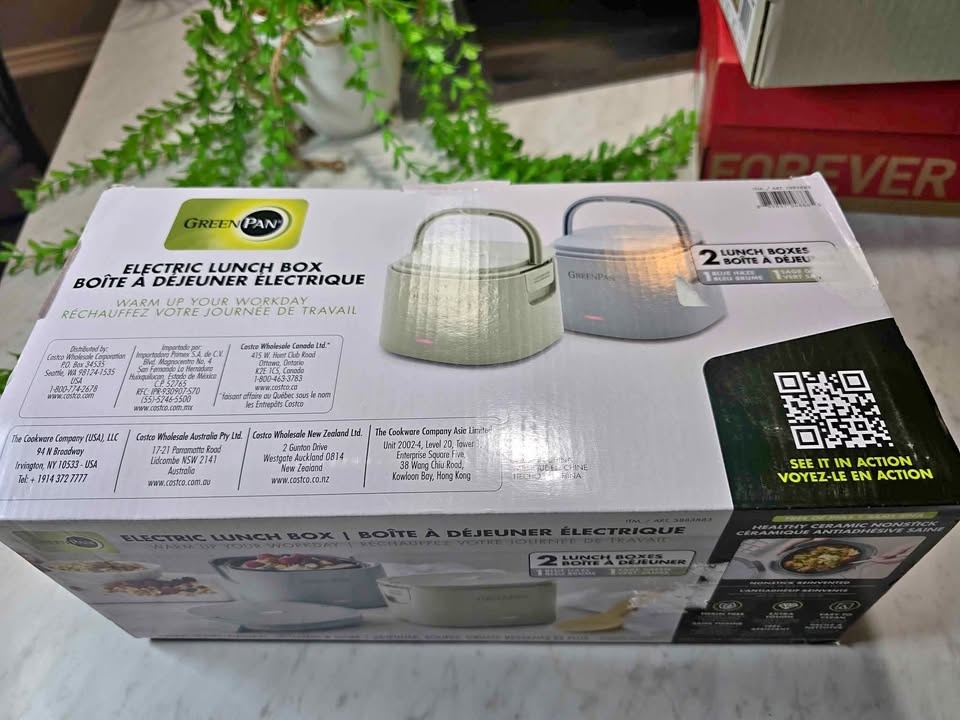 GreenPan Electric Lunch Box Set (2-Pack) – Brand New