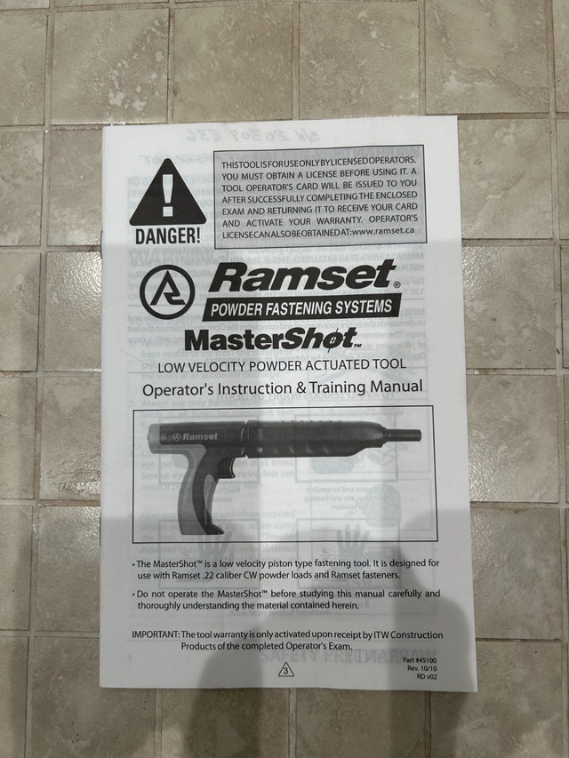 Powder Fastening Tool - photo 5