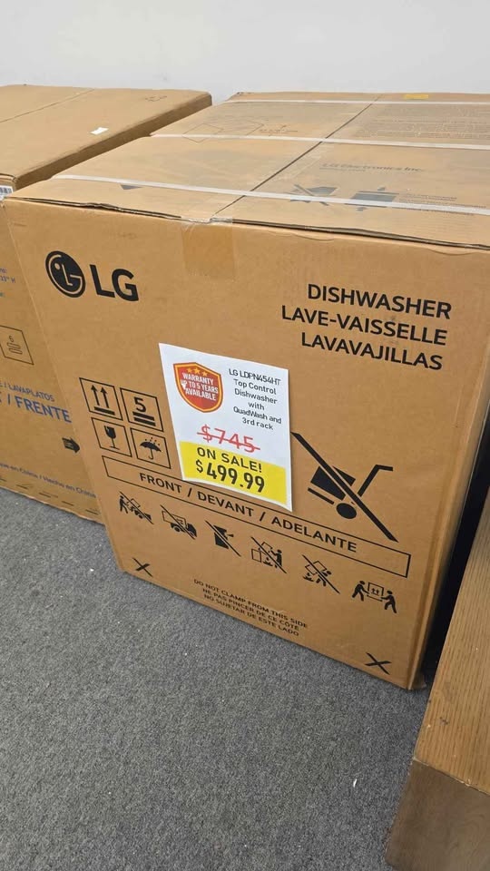 ⚡️Save Big!⚡️LG Dishwasher, 24 inch, 3rd Rack - Brand New! - photo 2