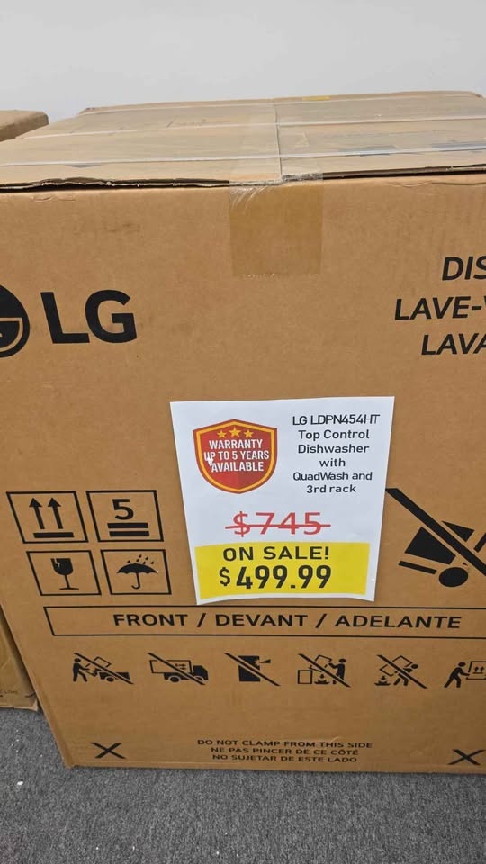 ⚡️Save Big!⚡️LG Dishwasher, 24 inch, 3rd Rack - Brand New! - photo 3