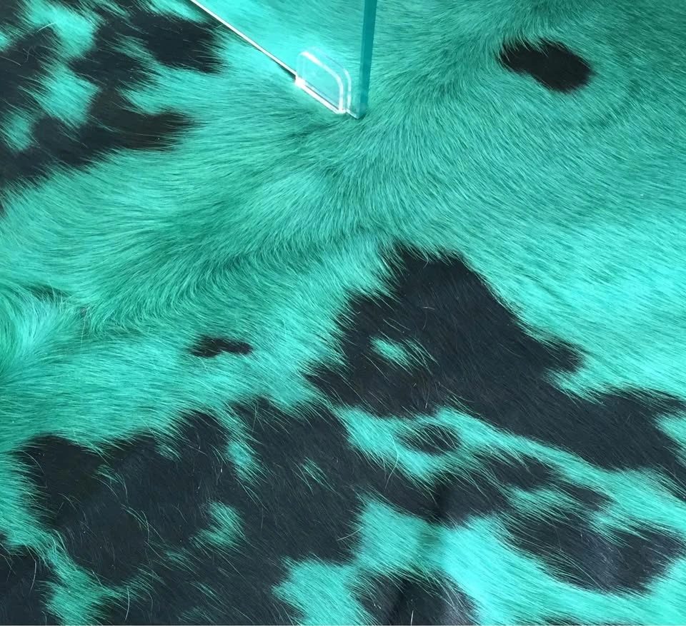 BRAND NEW - One of a Kind Emerald Cowhide - photo 3