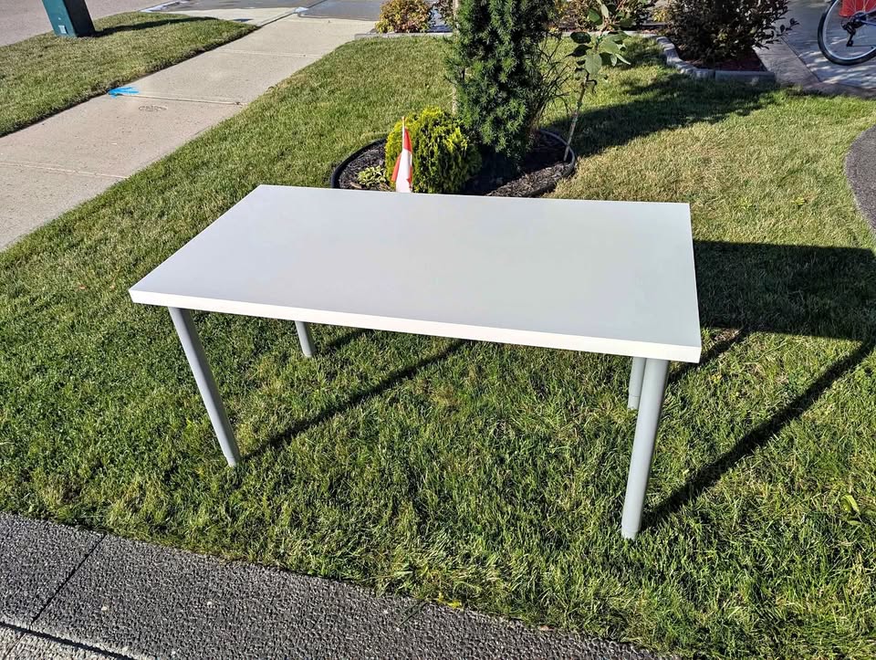 Ikea 60x120 desk with adjustable height legs