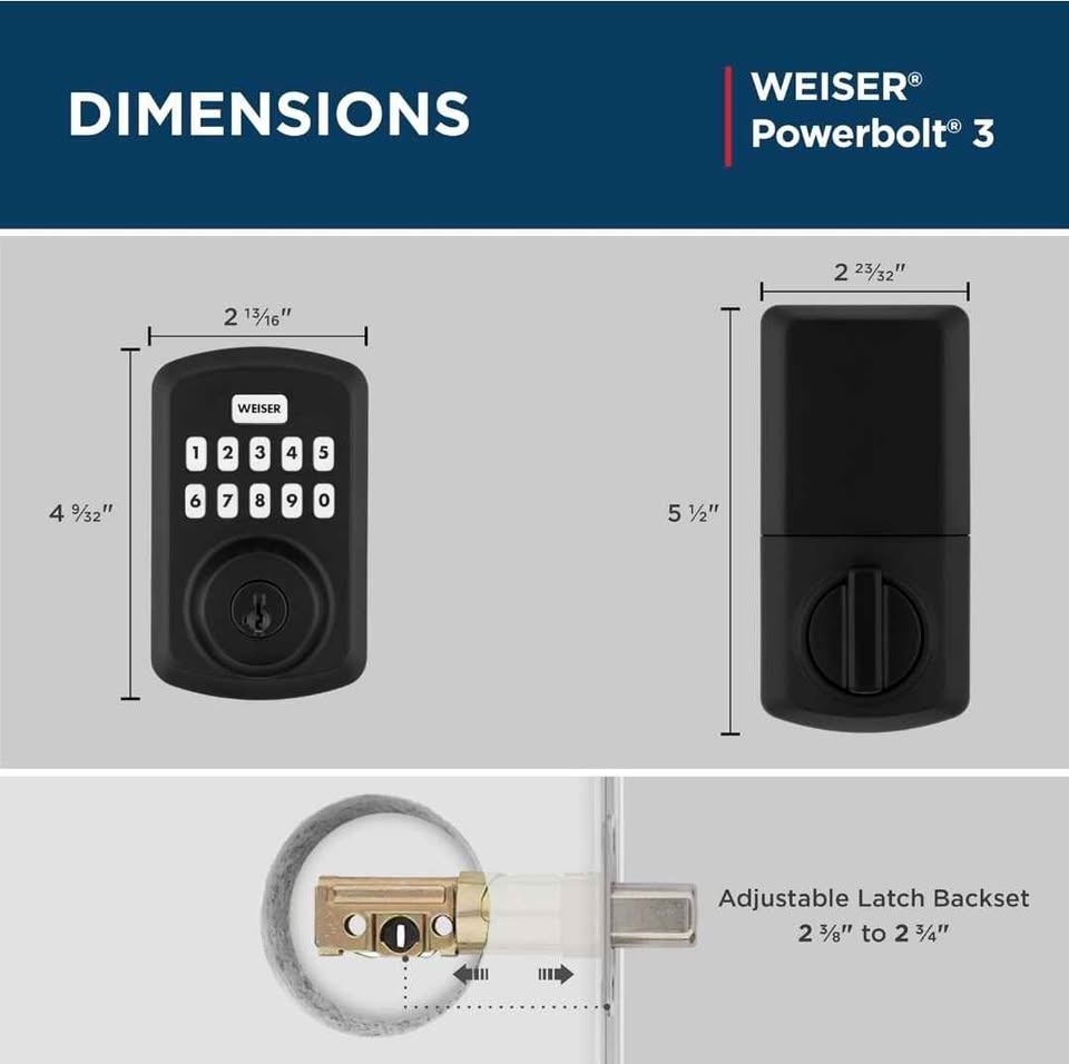 Weiser Powerbolt 3 x Daylon Combo - photo 3