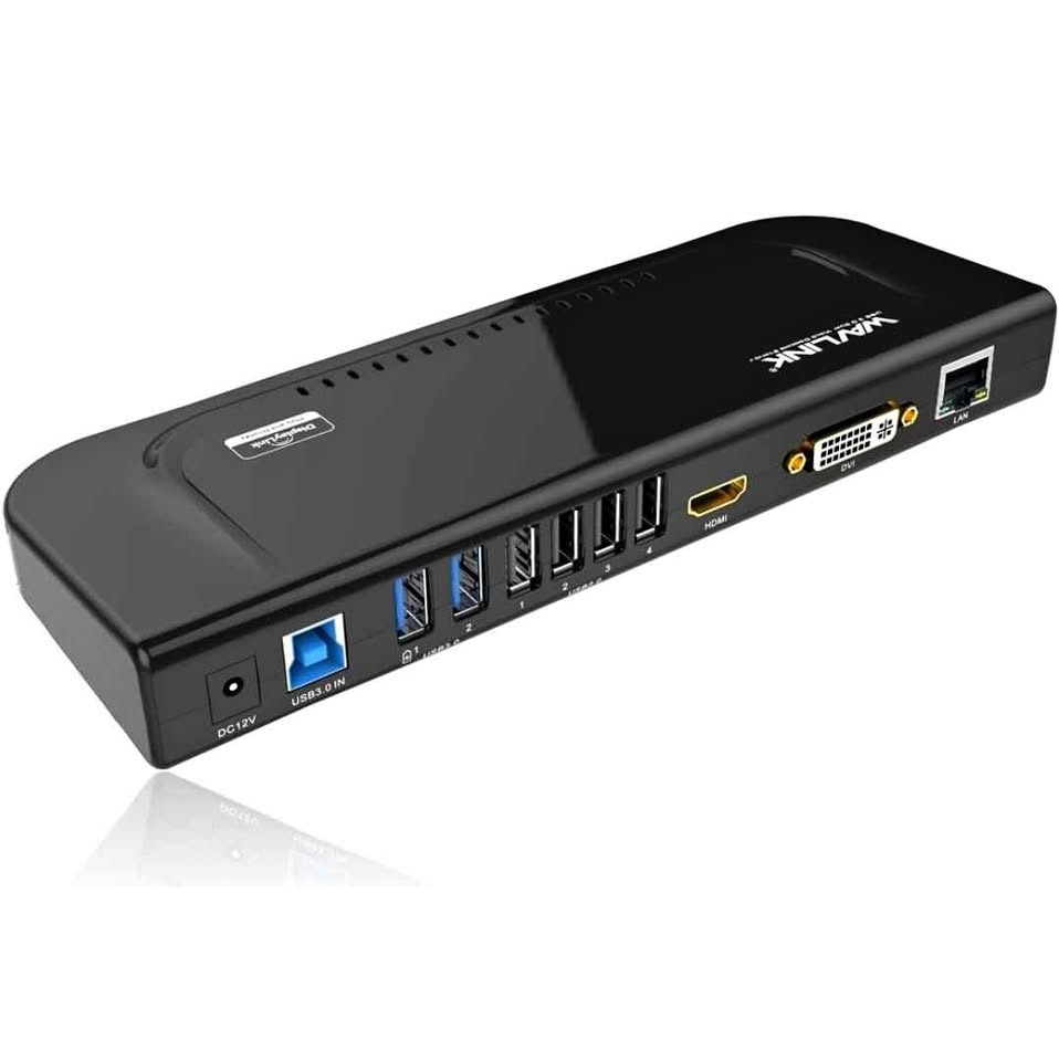 WAVLINK USB 3.0 and USB C Universal Laptop Docking