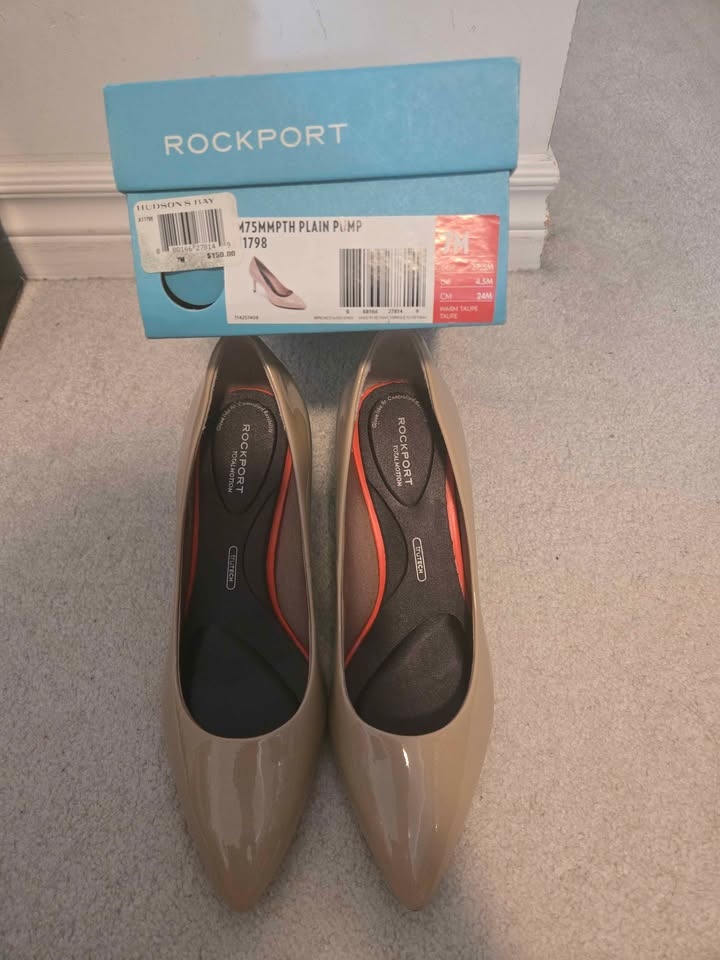 Brand new ROCKPORT high heels 👠 beige Size 7 - photo 4