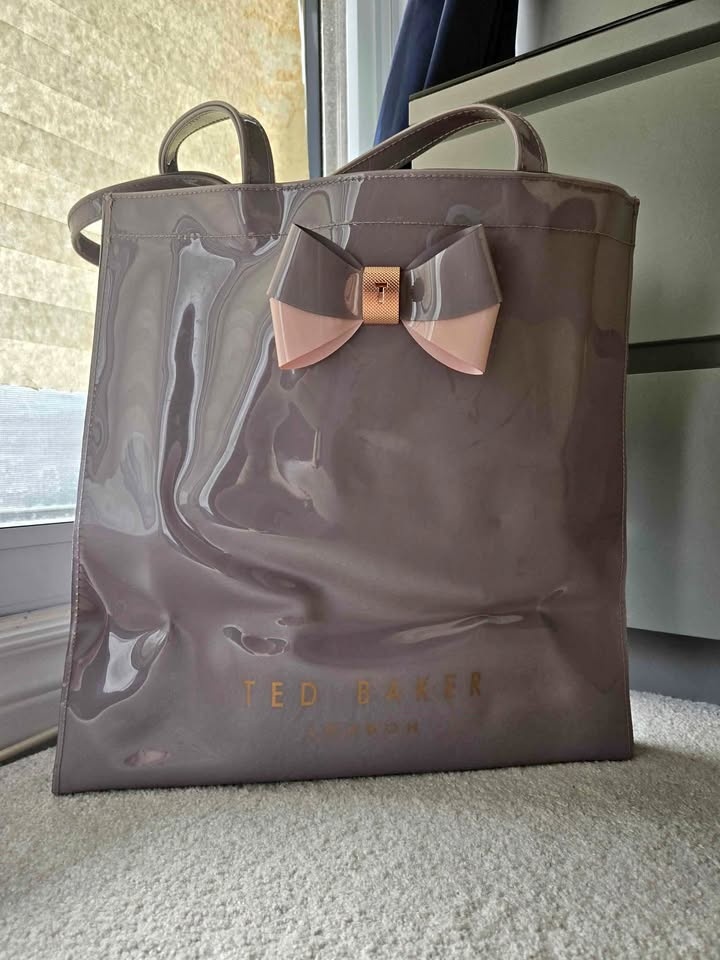 Ted Baker Porcelain Tote Bag in mauve purple