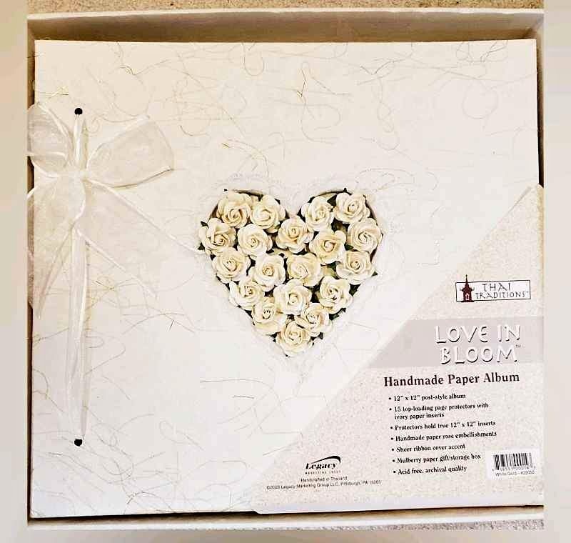 Unused Scrapbook 12"x12" for wedding