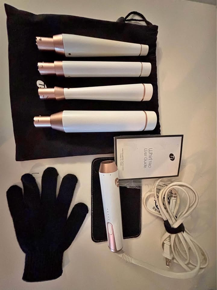 T3 Ceramic Curling Iron – 4 Interchangeable Barrels