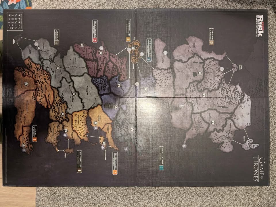 Risk: Game of Thrones Edition – Never Played (Complete) - photo 3