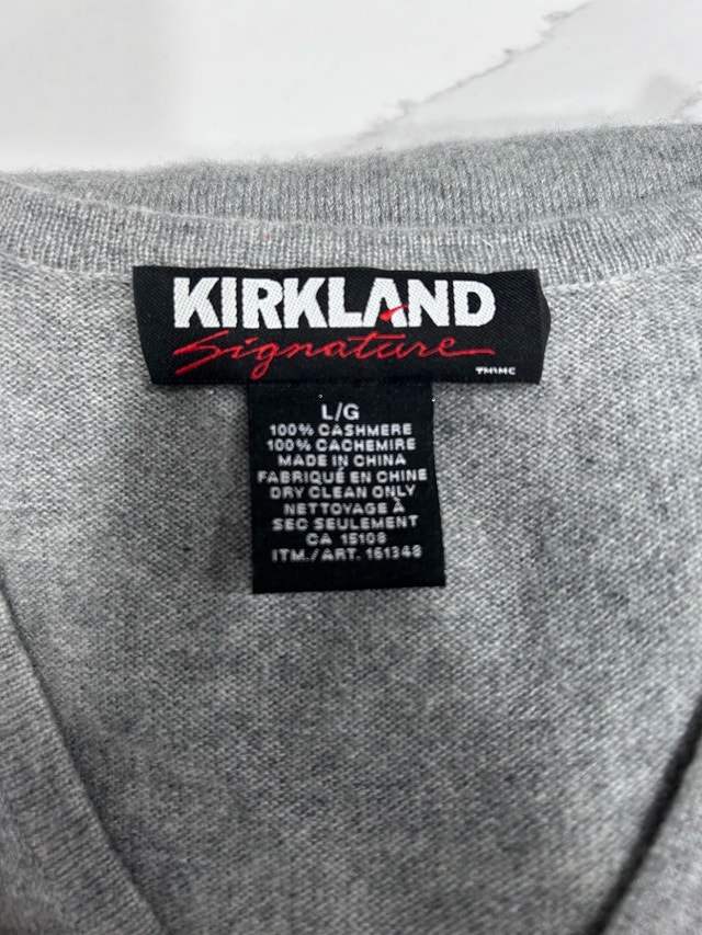 Kirkland Cashmere Sweater sz L - photo 3