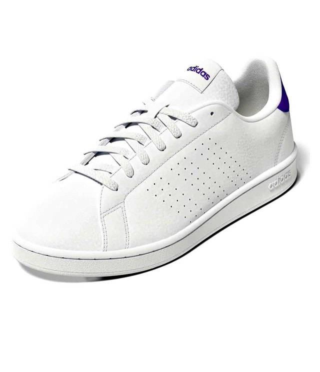Adidas Womens Advantage Sneakers Sz 9 - photo 2