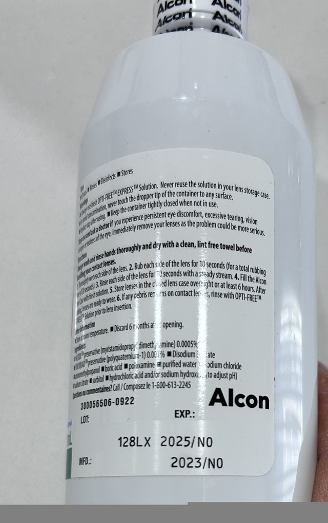 3 NEW Alcon Opti-Free Contact Solution 3/$10 - photo 4