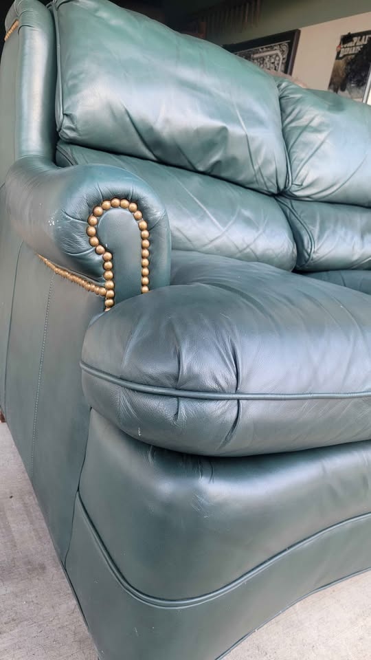 Emerald Green "Austin" Sofa from Hancock & Moore - photo 2