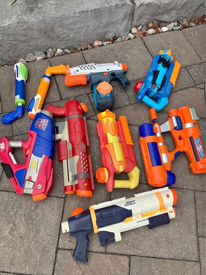 Water Super soakers