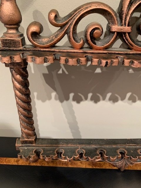 Vintage Necklace Jewellery Rack / Spoon Rack Syroco 1970's - photo 4