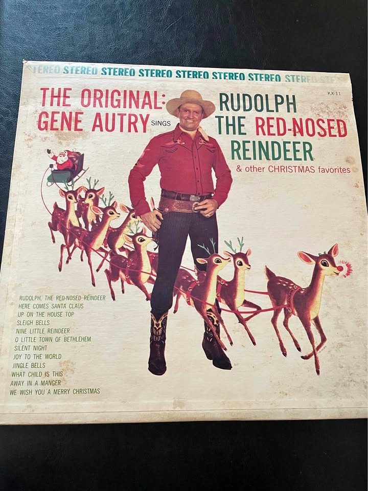 Gene Autry – Rudolph The Red‑Nosed Reindeer (KX‑11 LP, VG++)