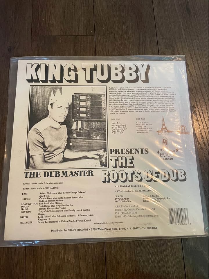 King Tubby – The Roots of Dub (Lavender Vinyl, Clocktower) recor - photo 2