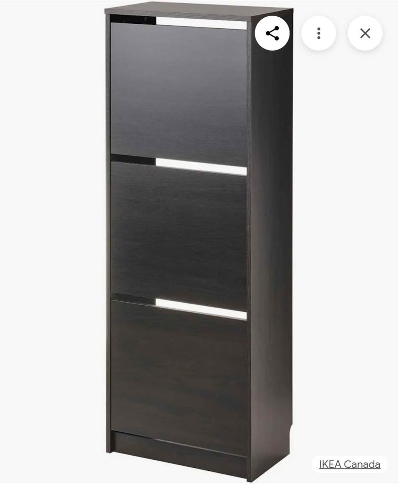 IKEA BISSA Shoe Cabinet. Reg. $89+ - photo 2