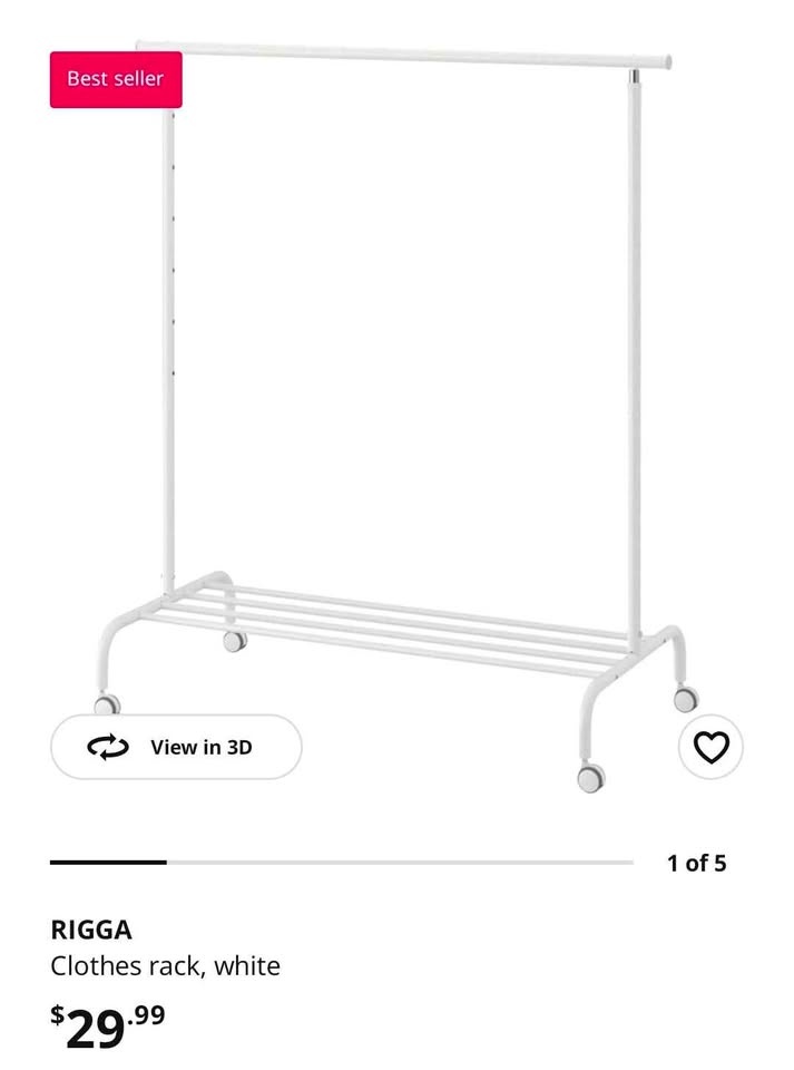 Clothes rack for sale - photo 2