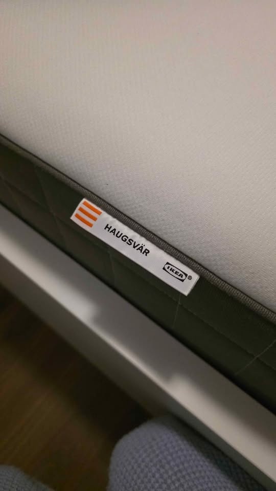 King-size bed frame and mattress - photo 4
