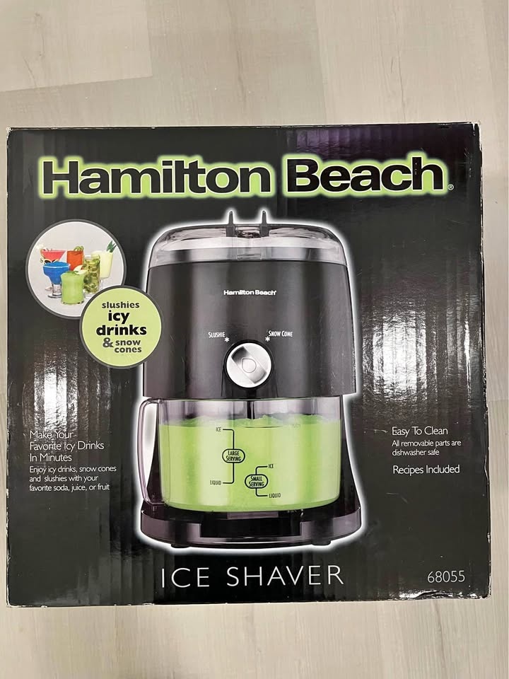 Hamilton Beach Icy Drinks and sno cone Maker
