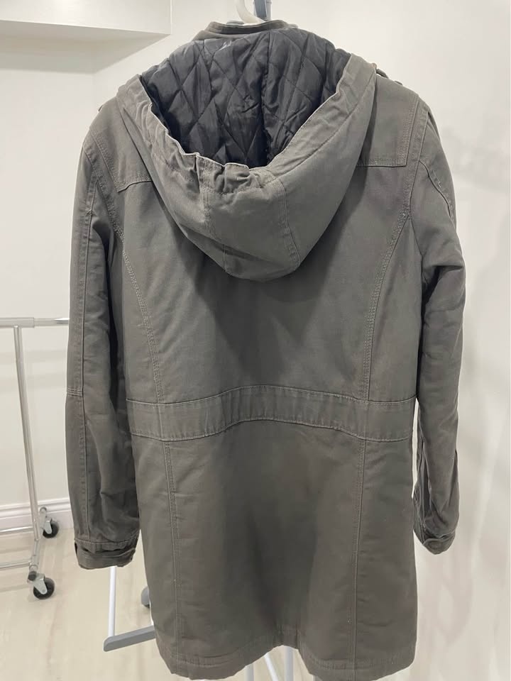 Size M Yonge Defacto Army Green Denim Unisex winter jacket - photo 2
