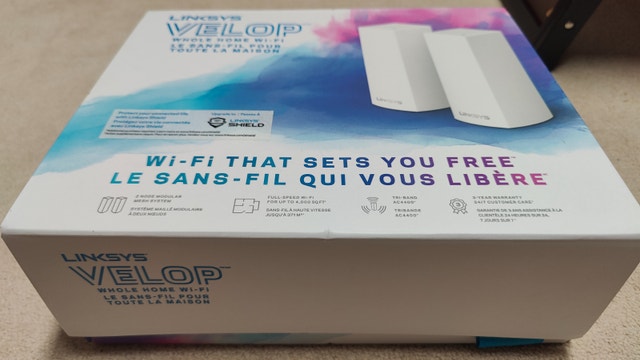 Linksys Velop Tri-Band AC4400 Whole Home Mesh WiFi System, 2-Pk - photo 2