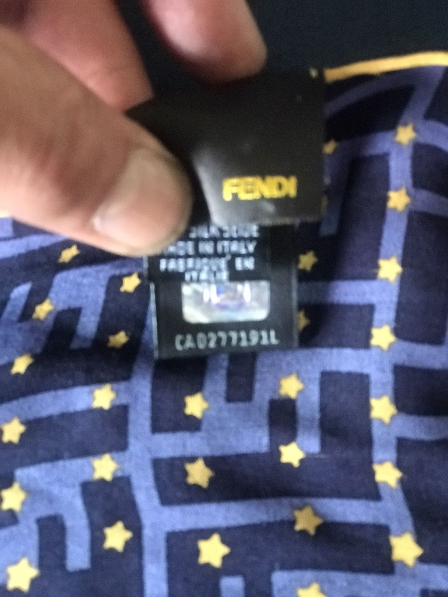 FENDI Italian Silk Scarf - photo 2