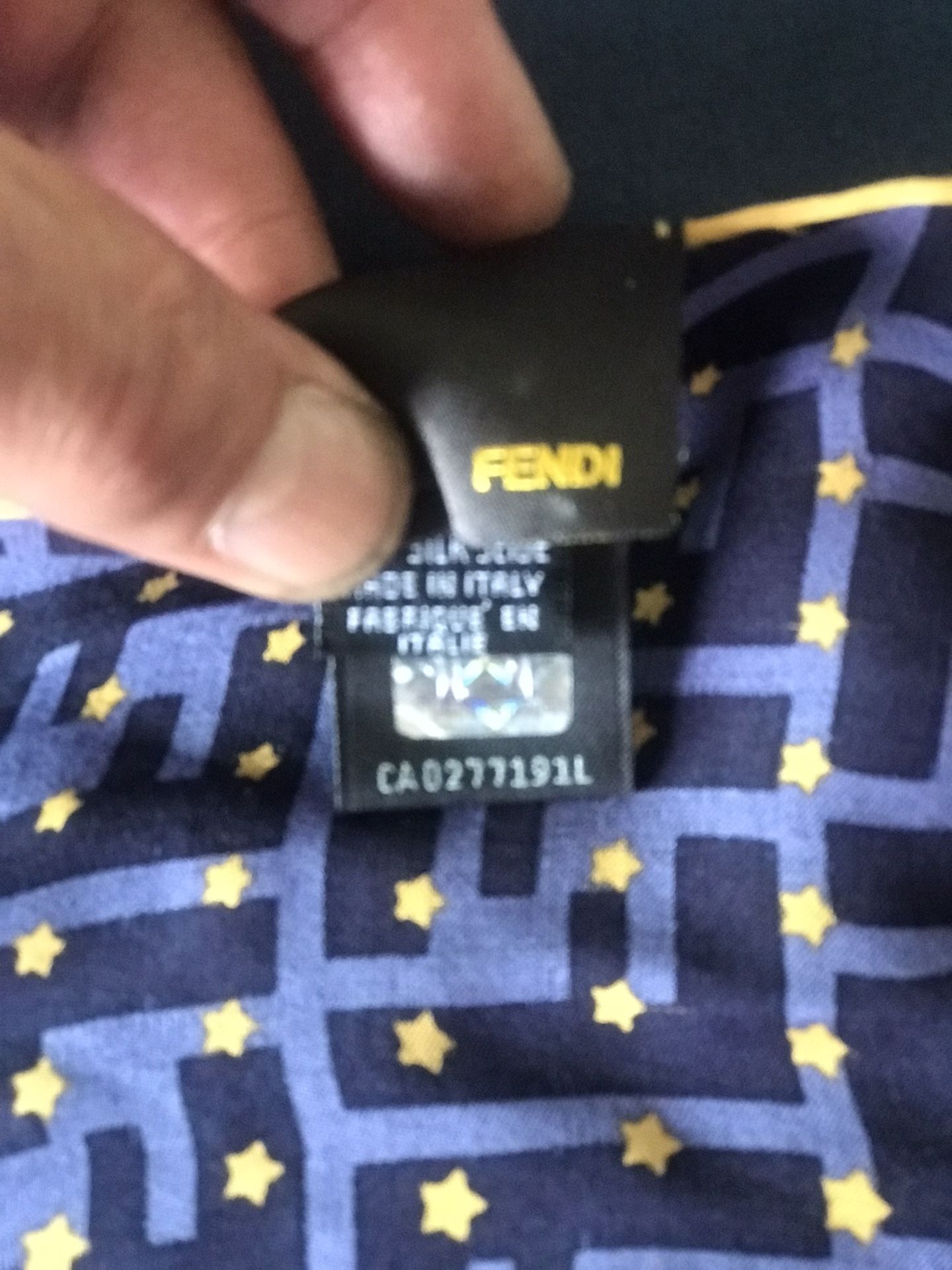 FENDI Italian Silk Scarf - photo 3