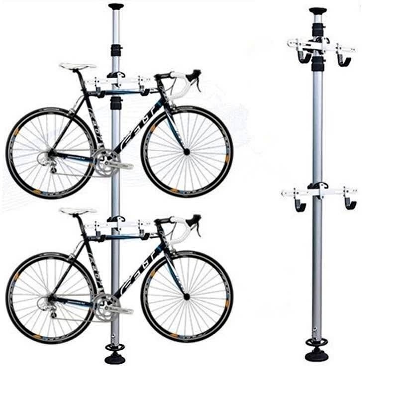 Floor to Ceiling Bike Stand/storage/hanger Fits 2 Bikes