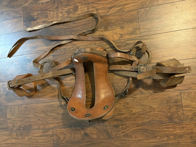 1917 military Calvary horse saddle - photo 2