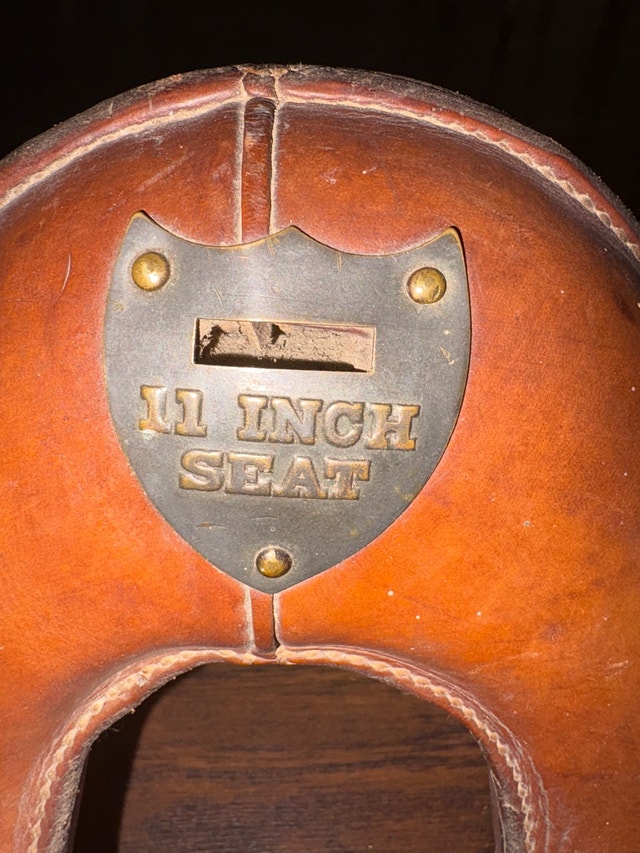 1917 military Calvary horse saddle - photo 4