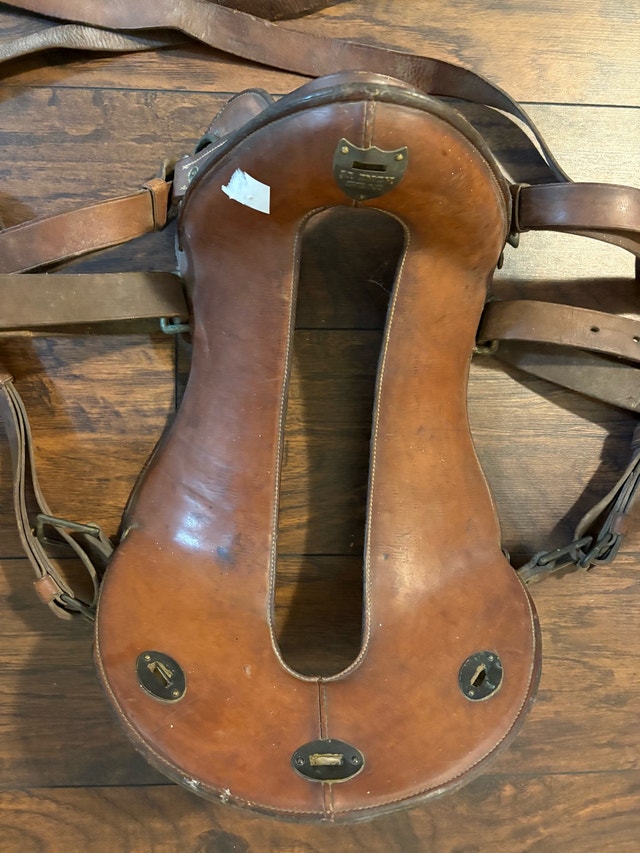 1917 military Calvary horse saddle - photo 5