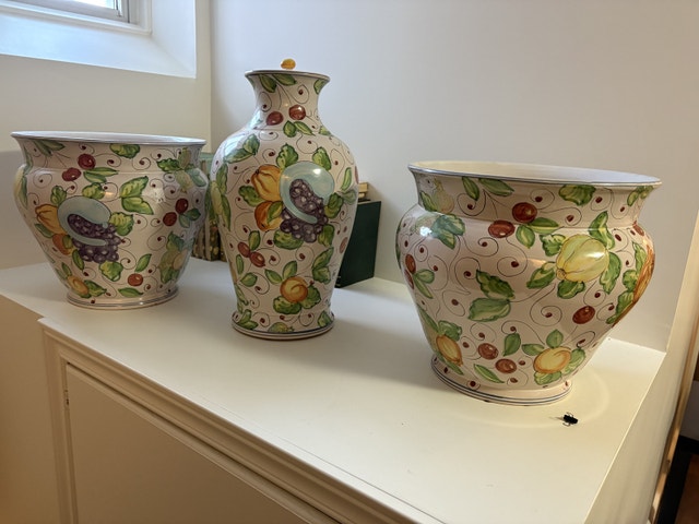 Italian Pottery Set